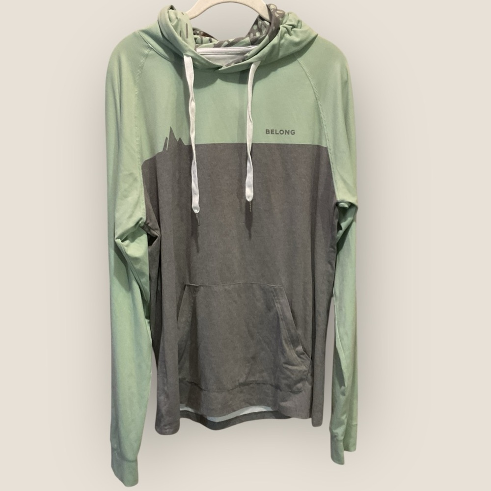 Belong Designs Men’s Traverse Tek Hoodie. Premium Versatek Material